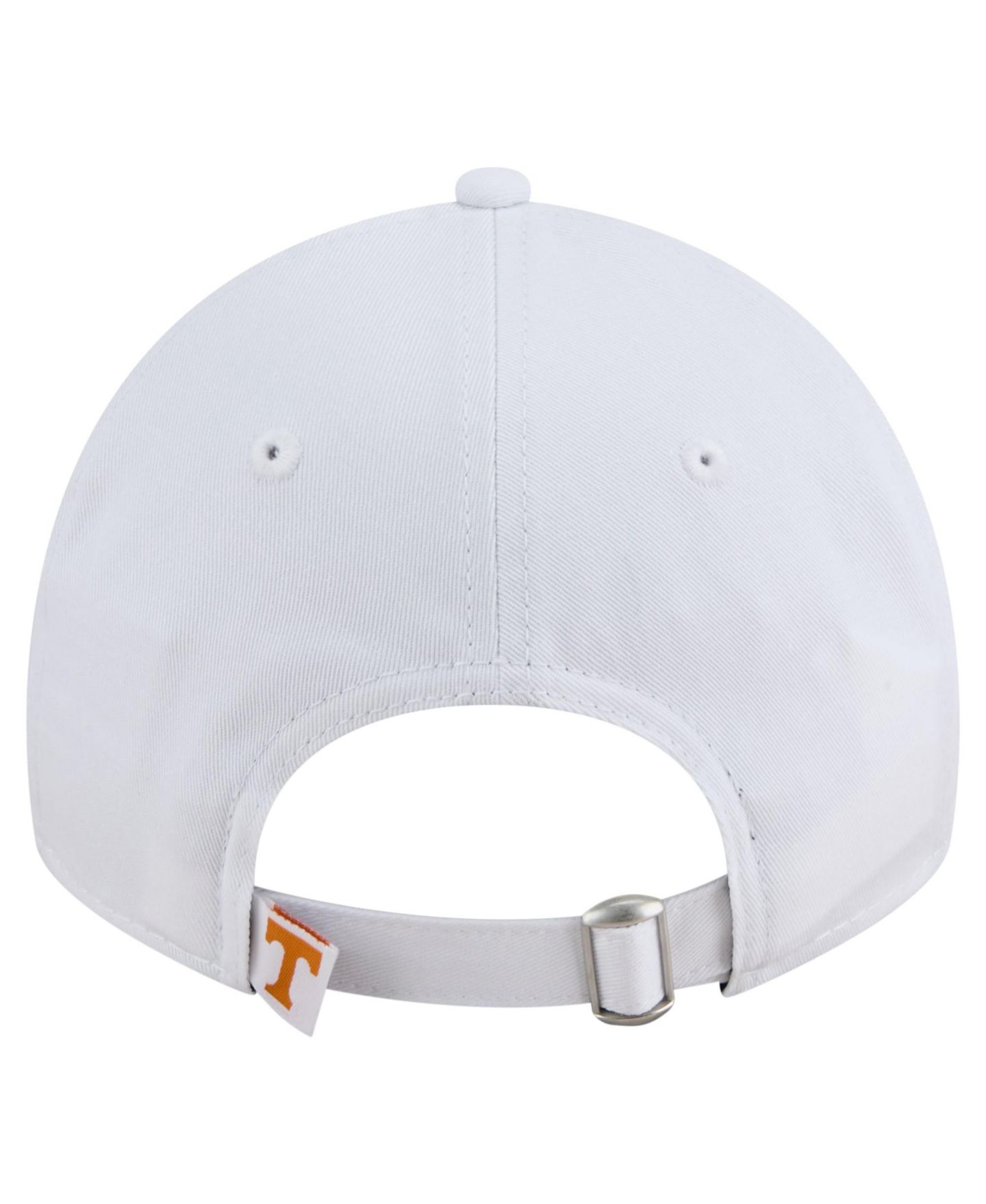 Мужская кепка New Era White Tennessee Volunteers Fan 9TWENTY Adjustable Hat — фото 4