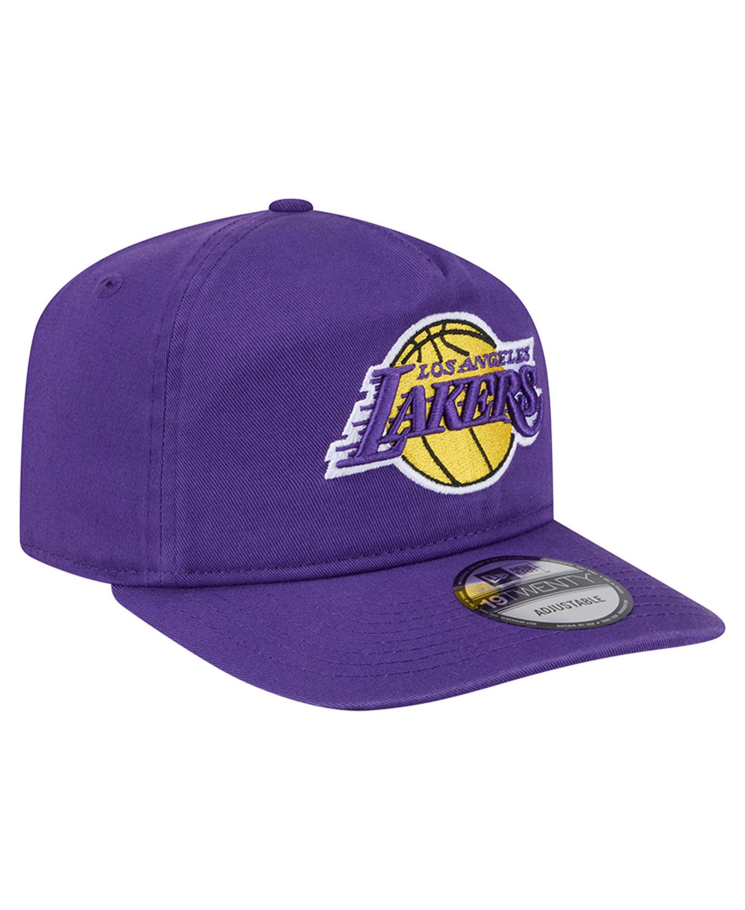 Men's Purple Los Angeles Lakers Cotton 19TWENTY Adjustable Hat