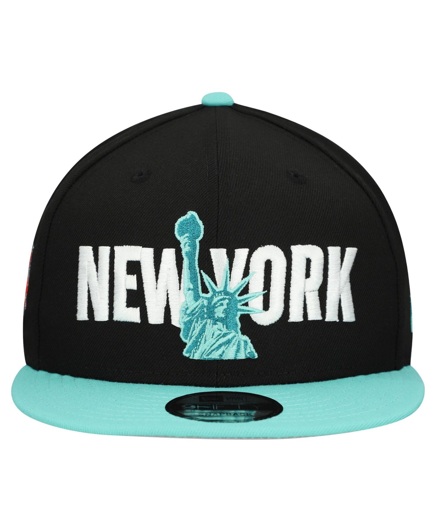Men's Black New York Red Bulls 9FIFTY Snapback Hat
