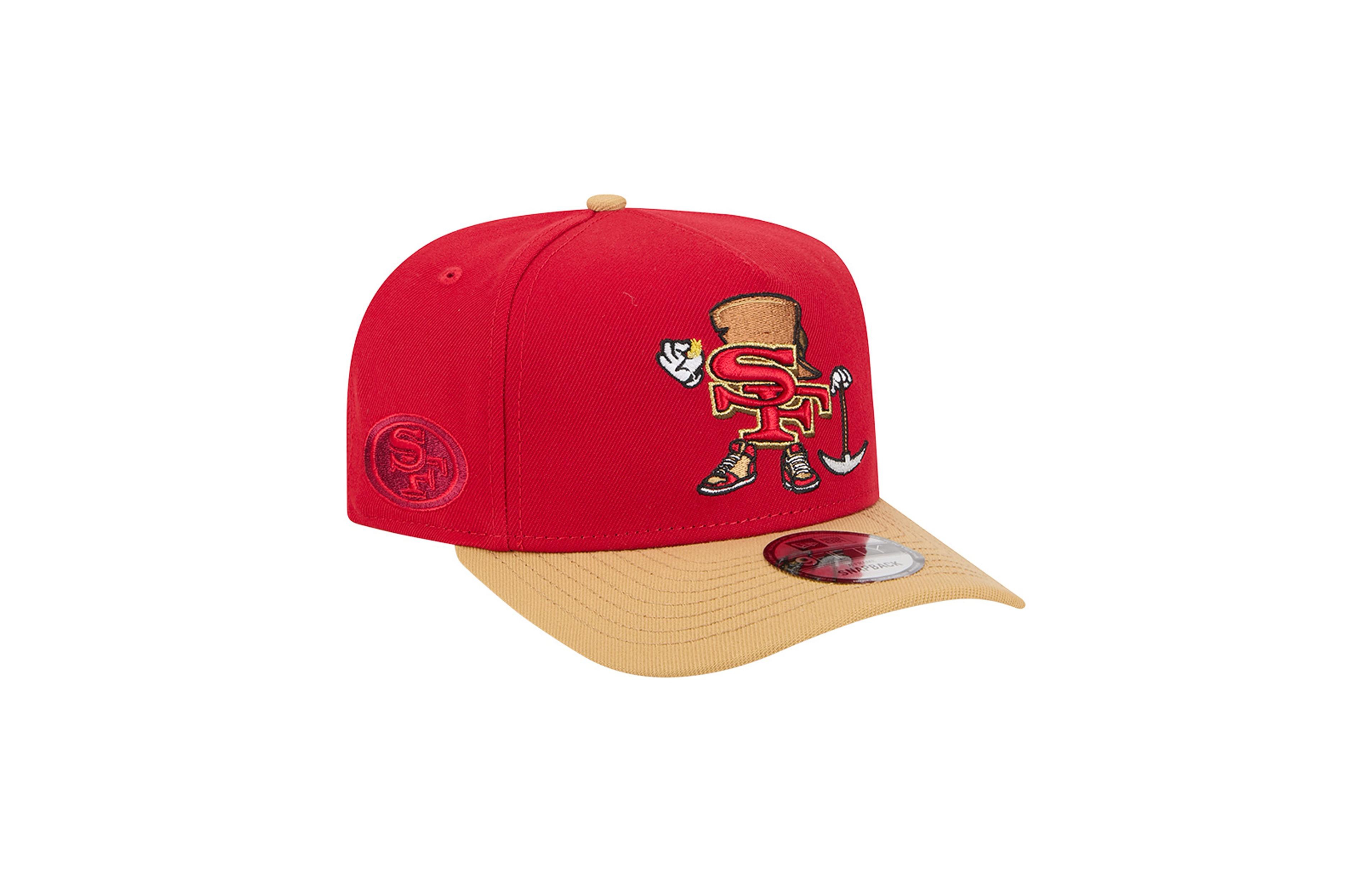 New Era Men's San Francisco 49ers Cartoon A-Frame 9FIFTY Snapback
