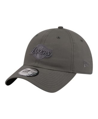 Men's and Women's Charcoal Los Angeles Lakers Ripstop Casual Classic Adjustable Hat