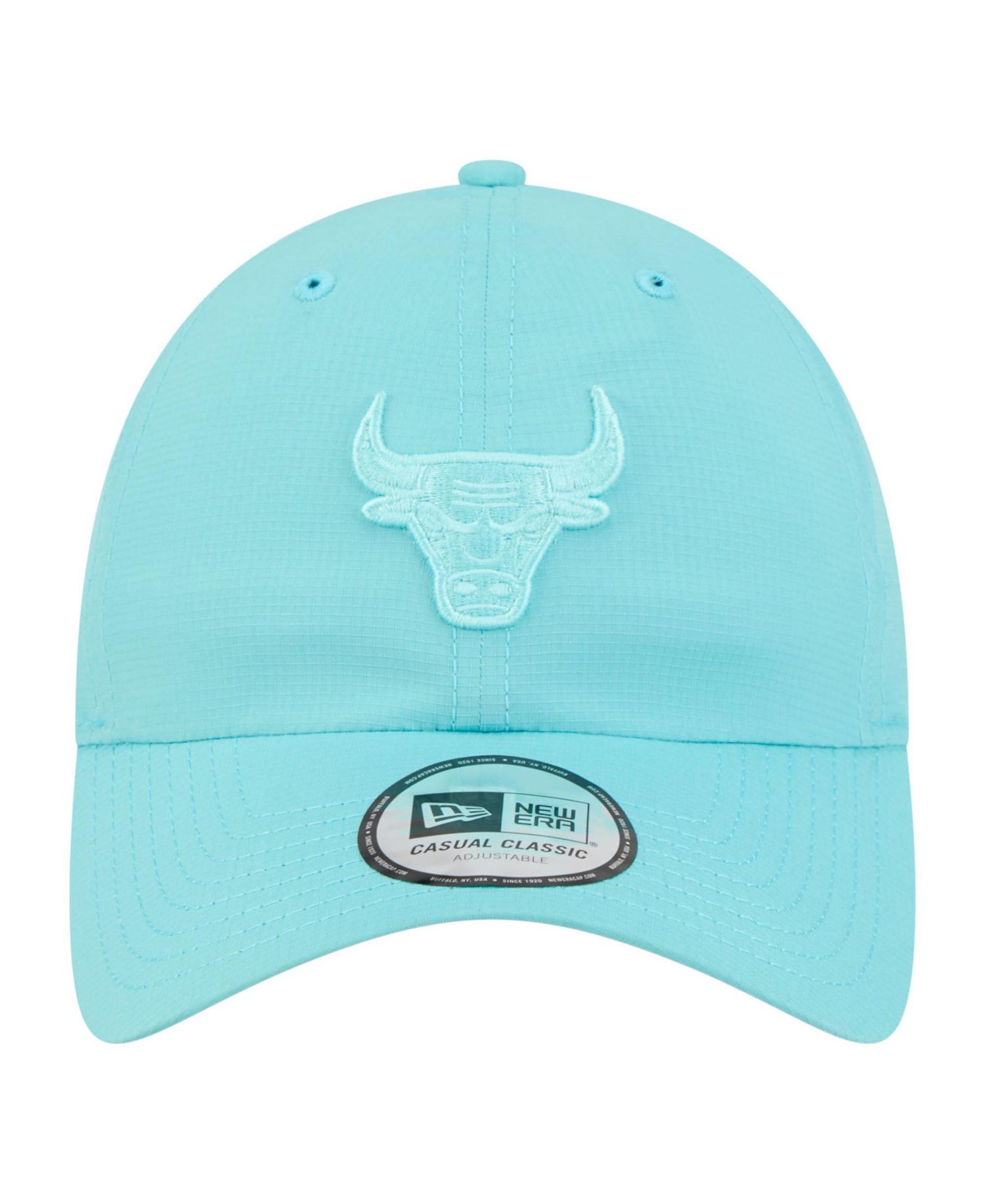 Men's and Women's Turquoise Chicago Bulls Color Pack Ripstop Casual Classic Adjustable Hat
