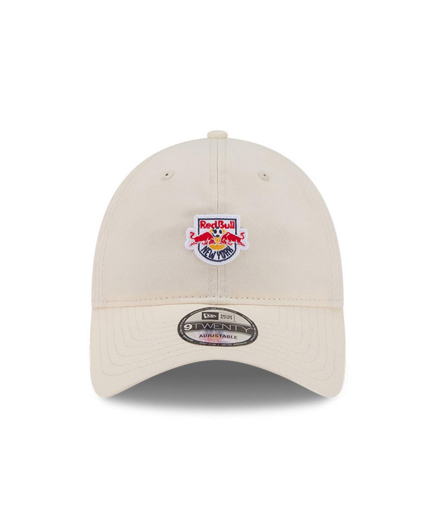 Men's Beige New York Red Bulls Micro Team Logo 9TWENTY Adjustable Hat