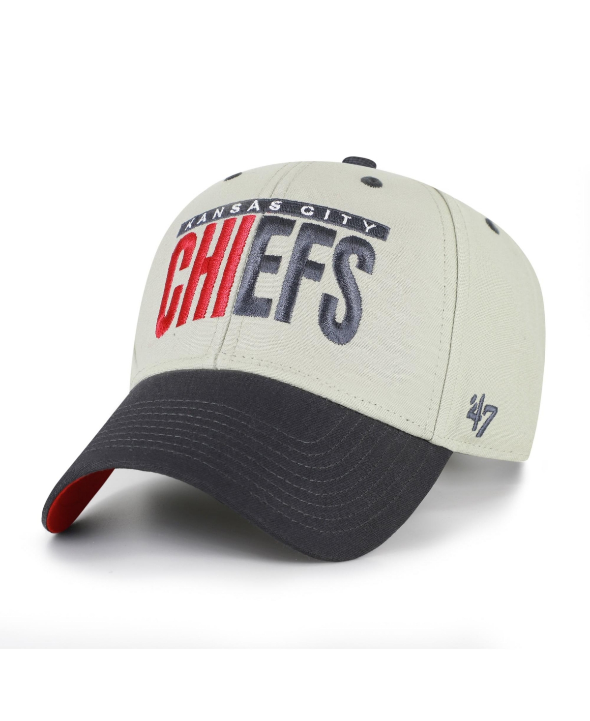 '47 Brand Men's Kansas City Chiefs Mvp Adjustable Baseball Cap