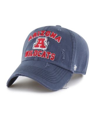 Men's and Women's '47  Navy Arizona Wildcats Well-Worn Seymore Clean Up Adjustable Hat