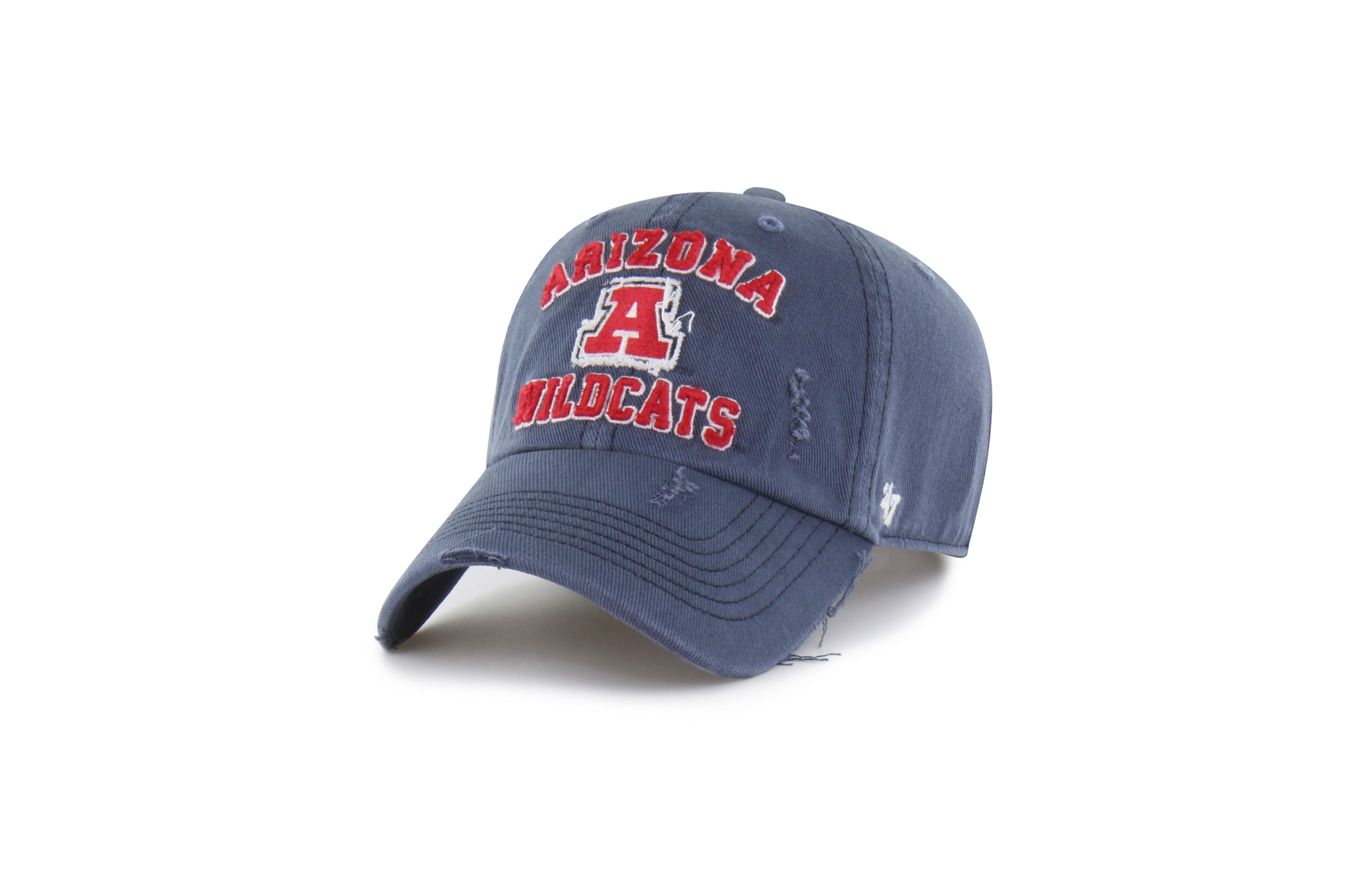 '47 Brand Arizona Wildcats Well-Worn Seymore Clean Up Adjustable Baseball Cap