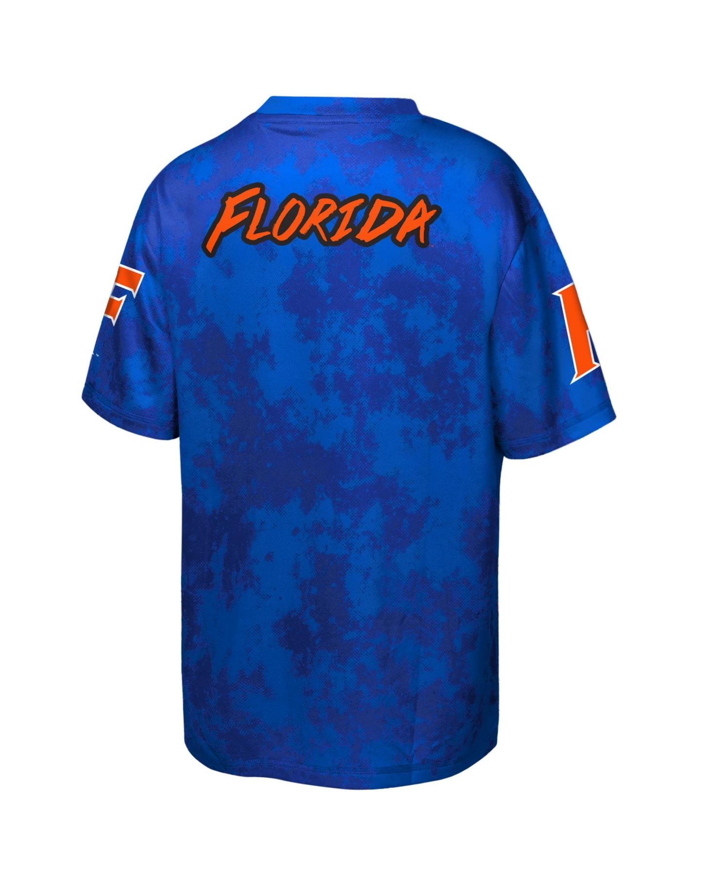 Big Boys and Girls Royal Florida Gators Off-Side Sublimated T-Shirt