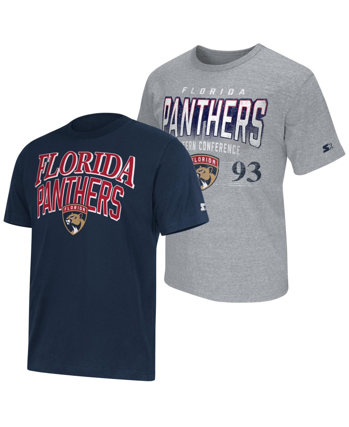 Starter Men's Florida Panthers Graphic T-Shirts, 2-Piece Set