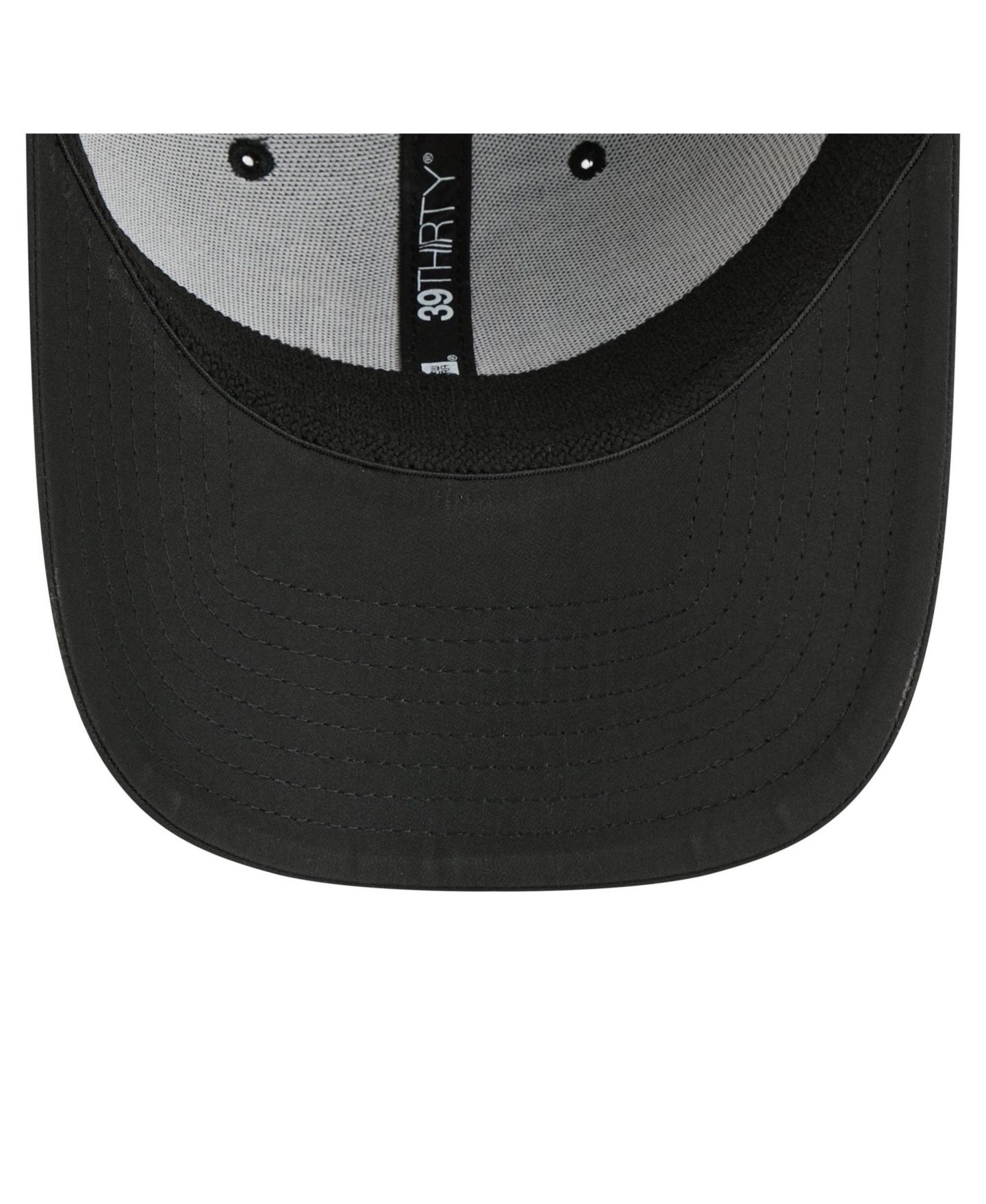 Мужская кепка New Era Black Anaheim Ducks Logo 39THIRTY Flex Hat — фото 5
