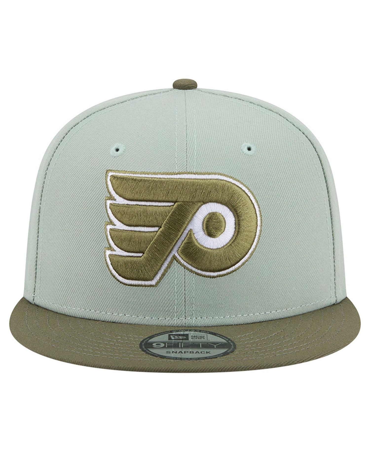 Men's Sage Green/Olive Philadelphia Flyers Color Pack 9FIFTY Snapback Hat