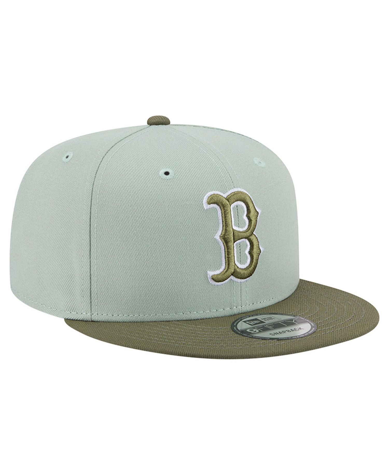 Men's Light Green/Olive Boston Red Sox Color Pack 9FIFTY Snapback Hat