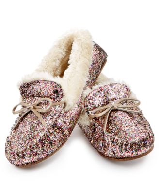 sequin moccasins