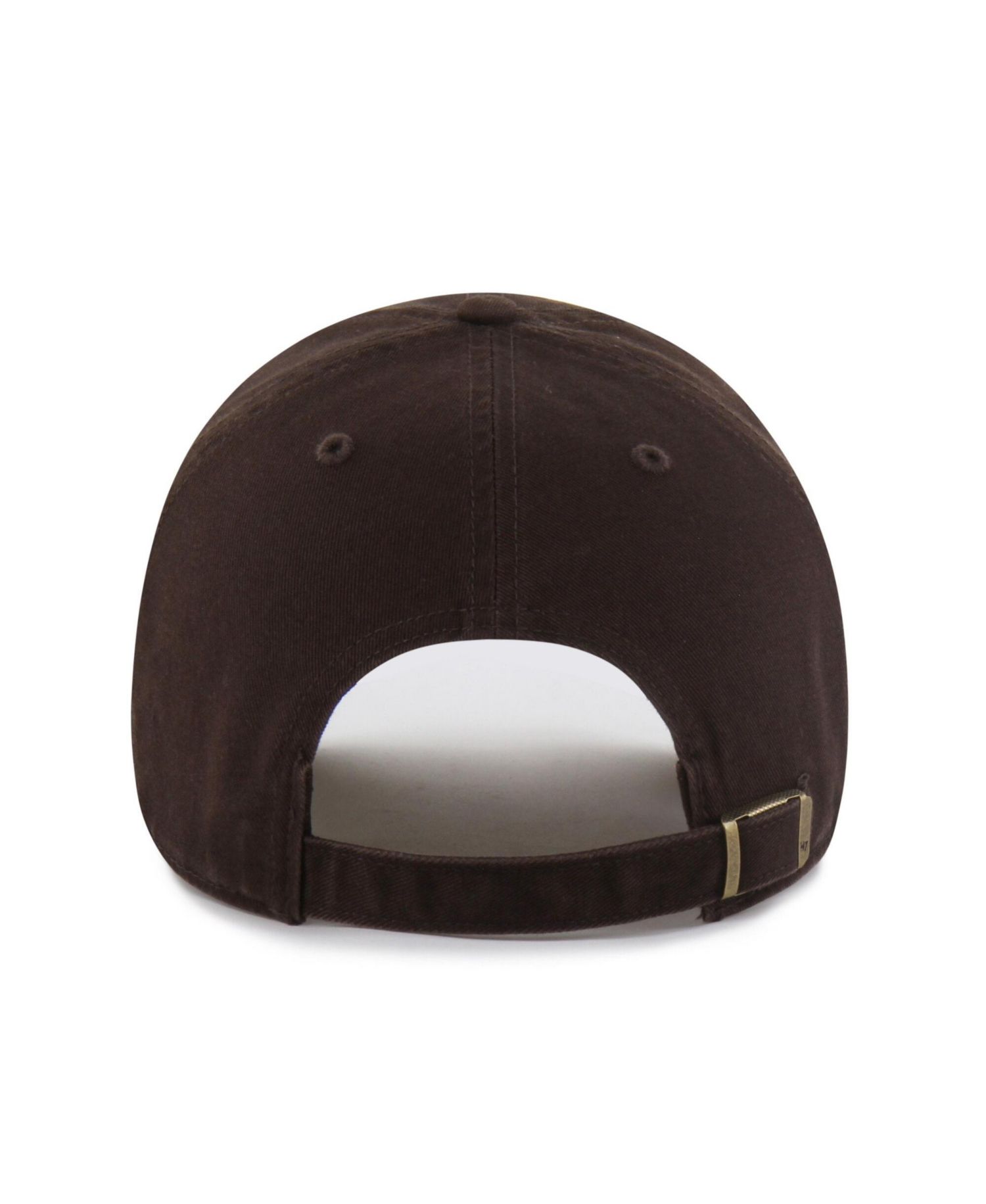 Men's '47 Brown Oklahoma State Cowboys Vault Clean Up Adjustable Hat