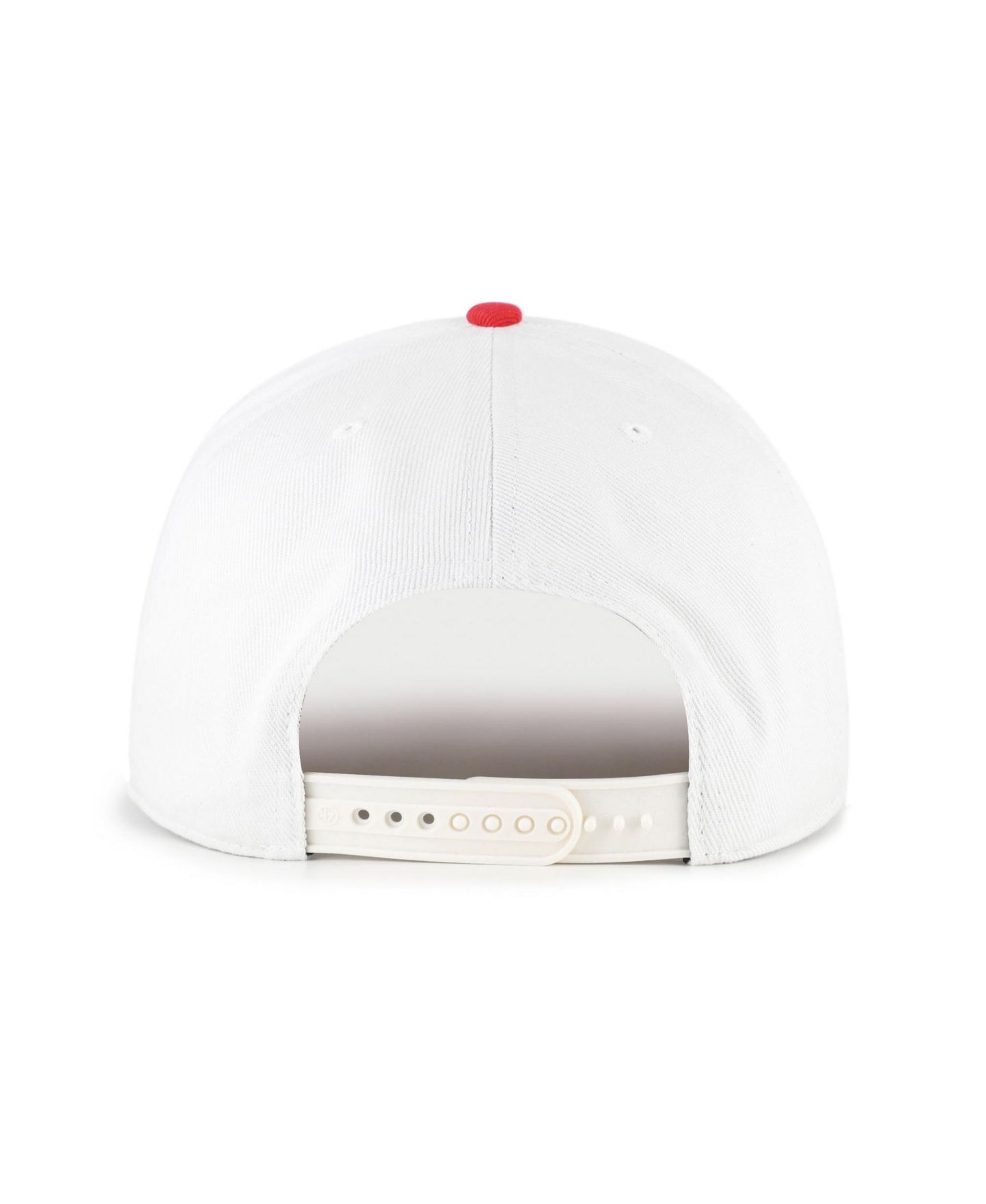 Мужская кепка '47 Brand White/Red Boston Red Sox Enfield Hitch Adjustable Hat — фото 3