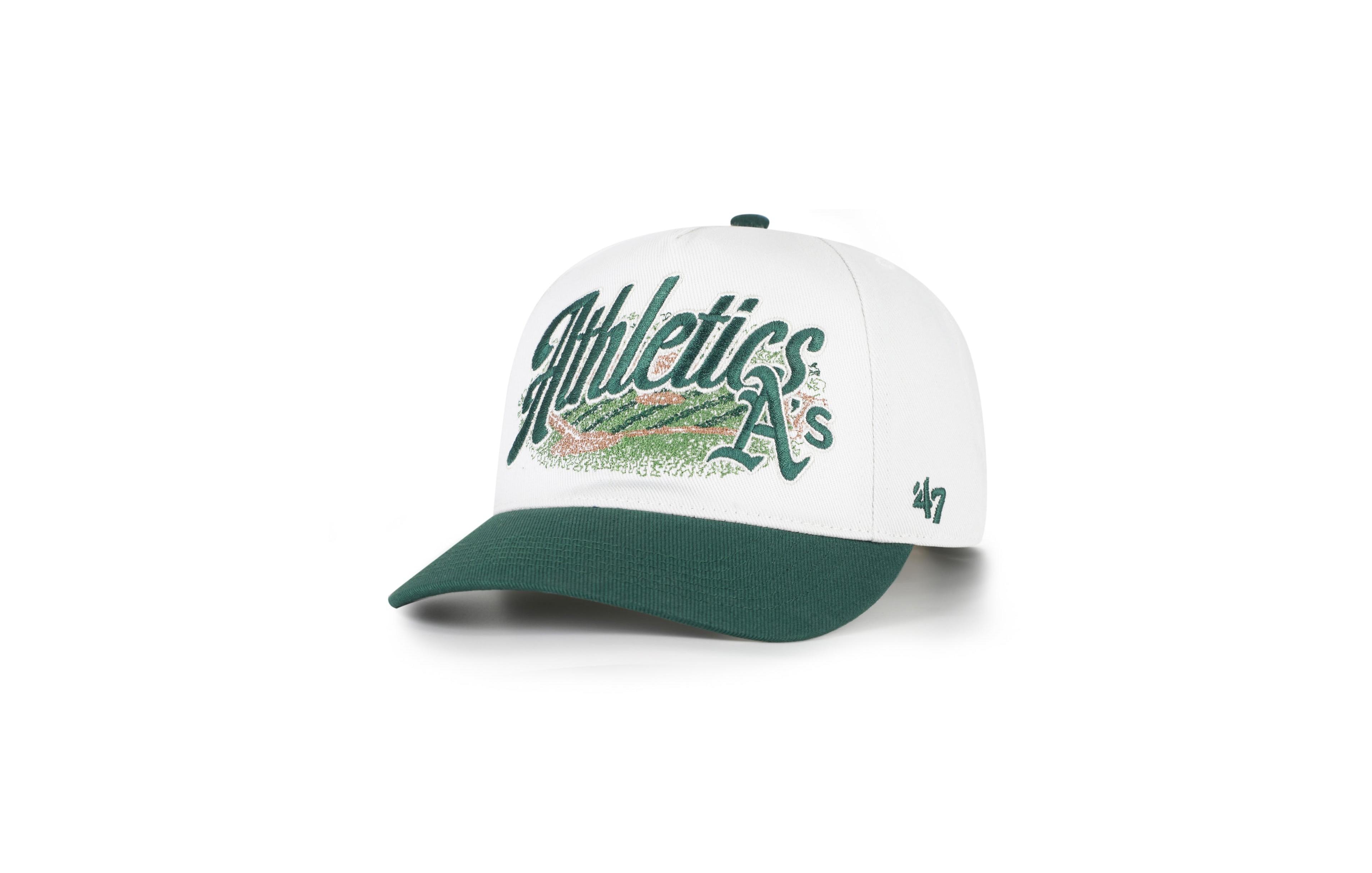 '47 Brand Oakland Athletics Adjustable Five-Panel Retro-Inspired Enfield Hitch Baseball Cap