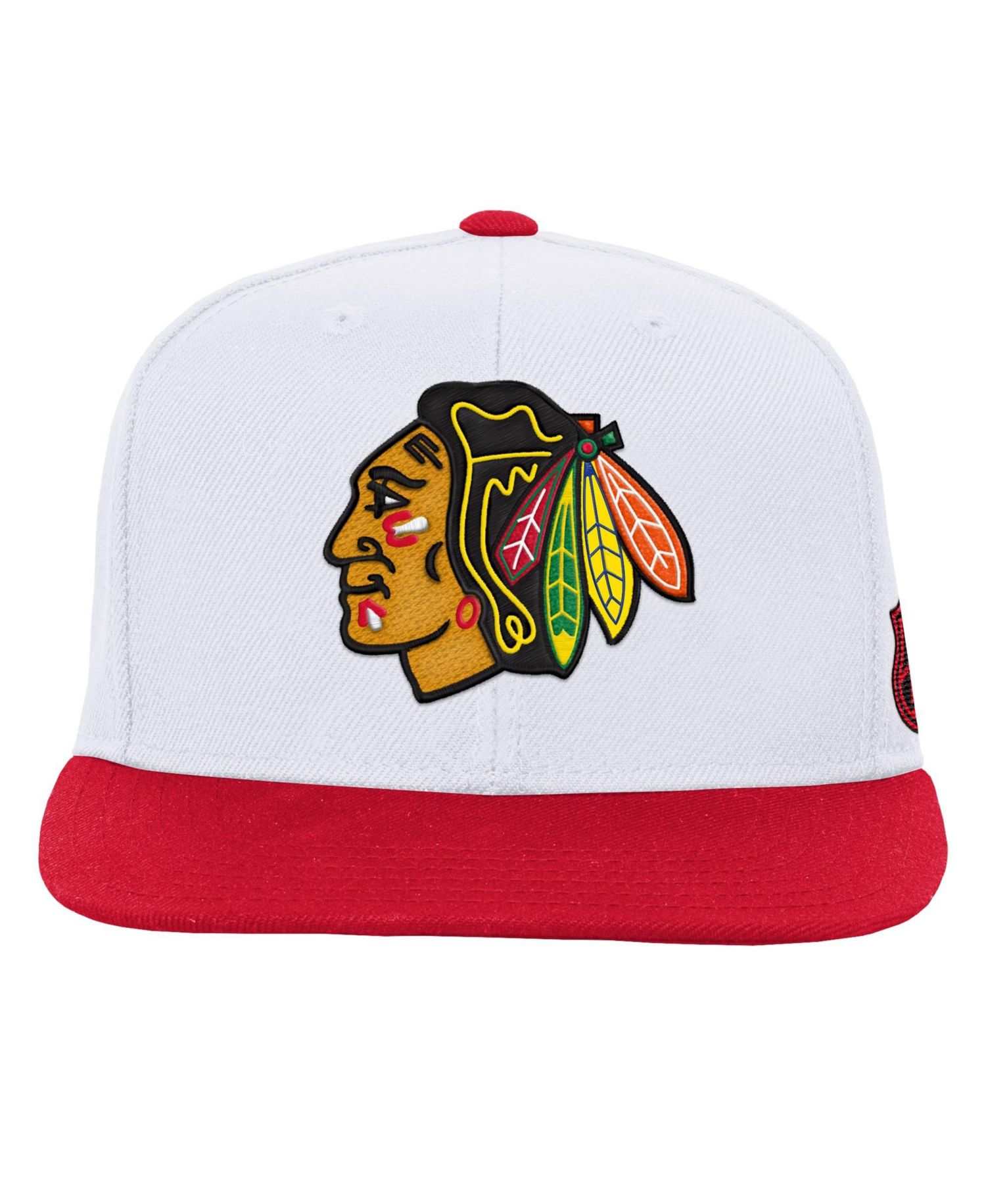 Big Boys and Girls White/Red Chicago Blackhawks Legendary Snapback Hat