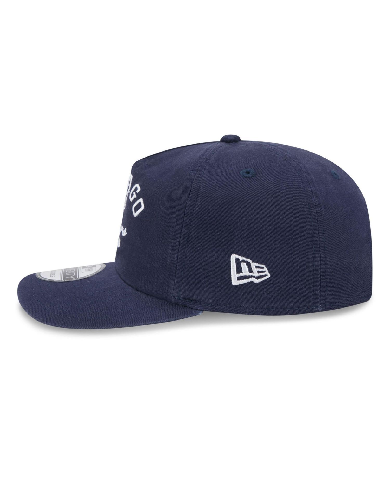Men's Navy Chicago Bears Stacked 19TWENTY Adjustable Hat