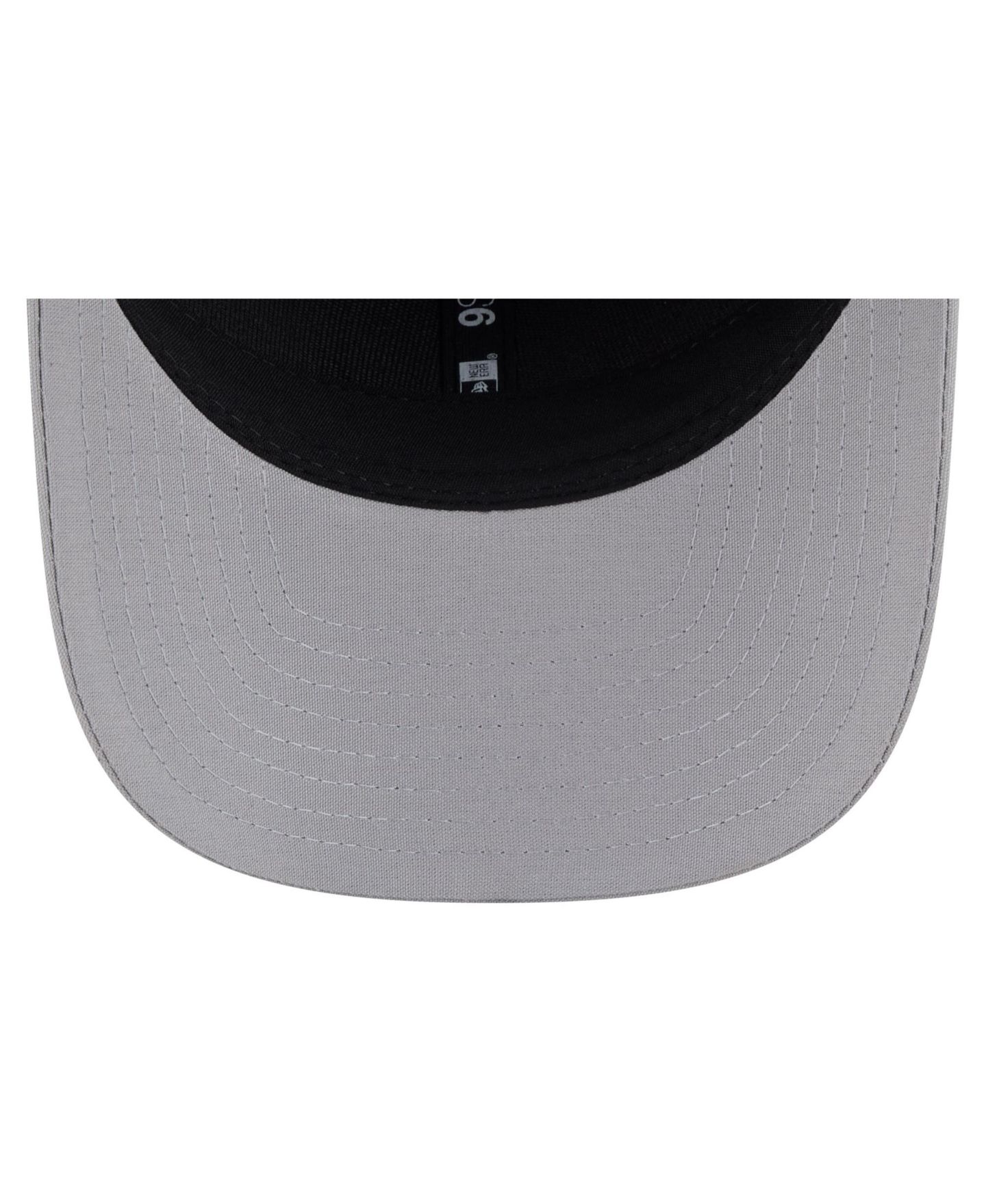 Мужская кепка New Era Gray LA28 Perforated Rope 9SEVENTY Adjustable Hat — фото 5