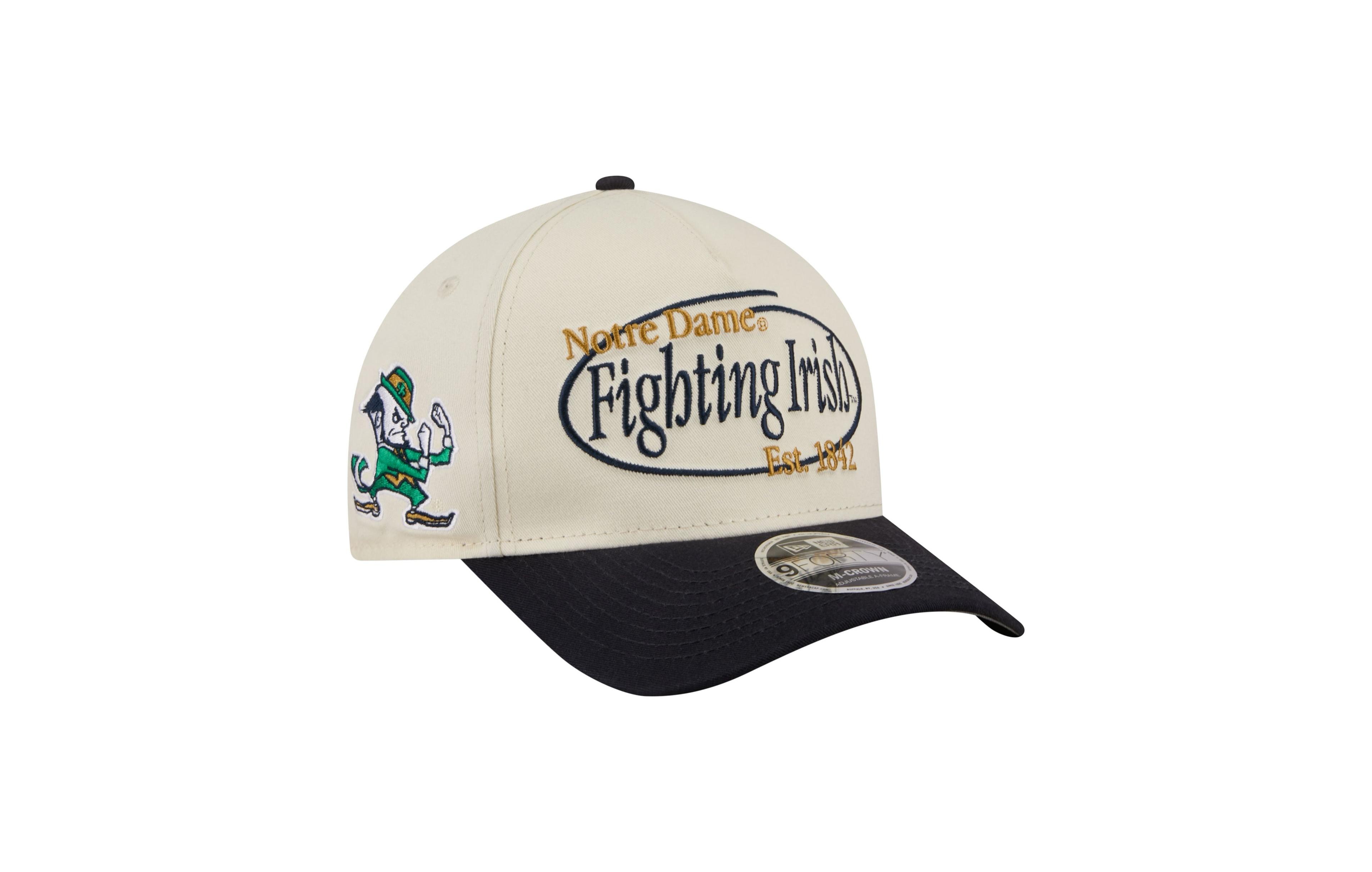 New Era Notre Dame Fighting Irish Prepster 9FORTY Adjustable Baseball Cap