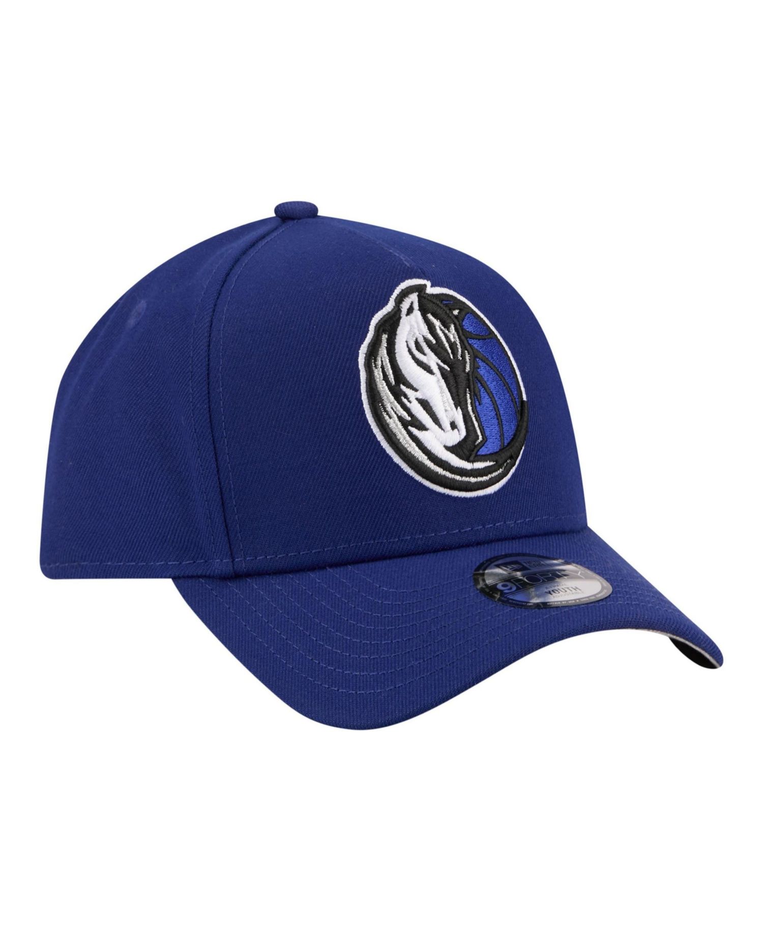 Big Boys and Girls Navy Dallas Mavericks 9FORTY A-Frame Adjustable Hat