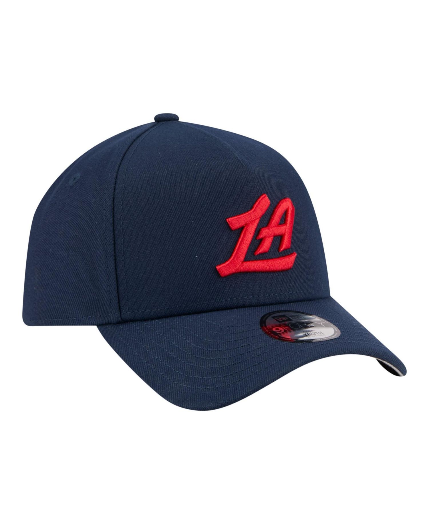 Big Boys and Girls Navy LA Clippers 9FORTY A-Frame Adjustable Hat