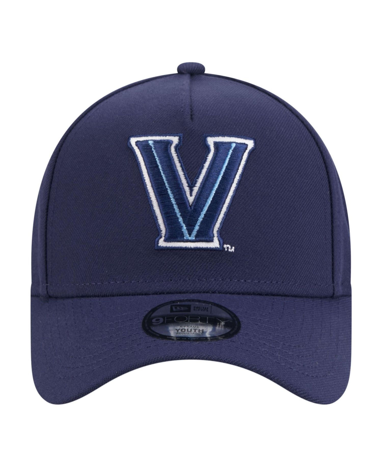 Big Boys and Girls Navy Villanova Wildcats 9FORTY A-Frame Adjustable Hat