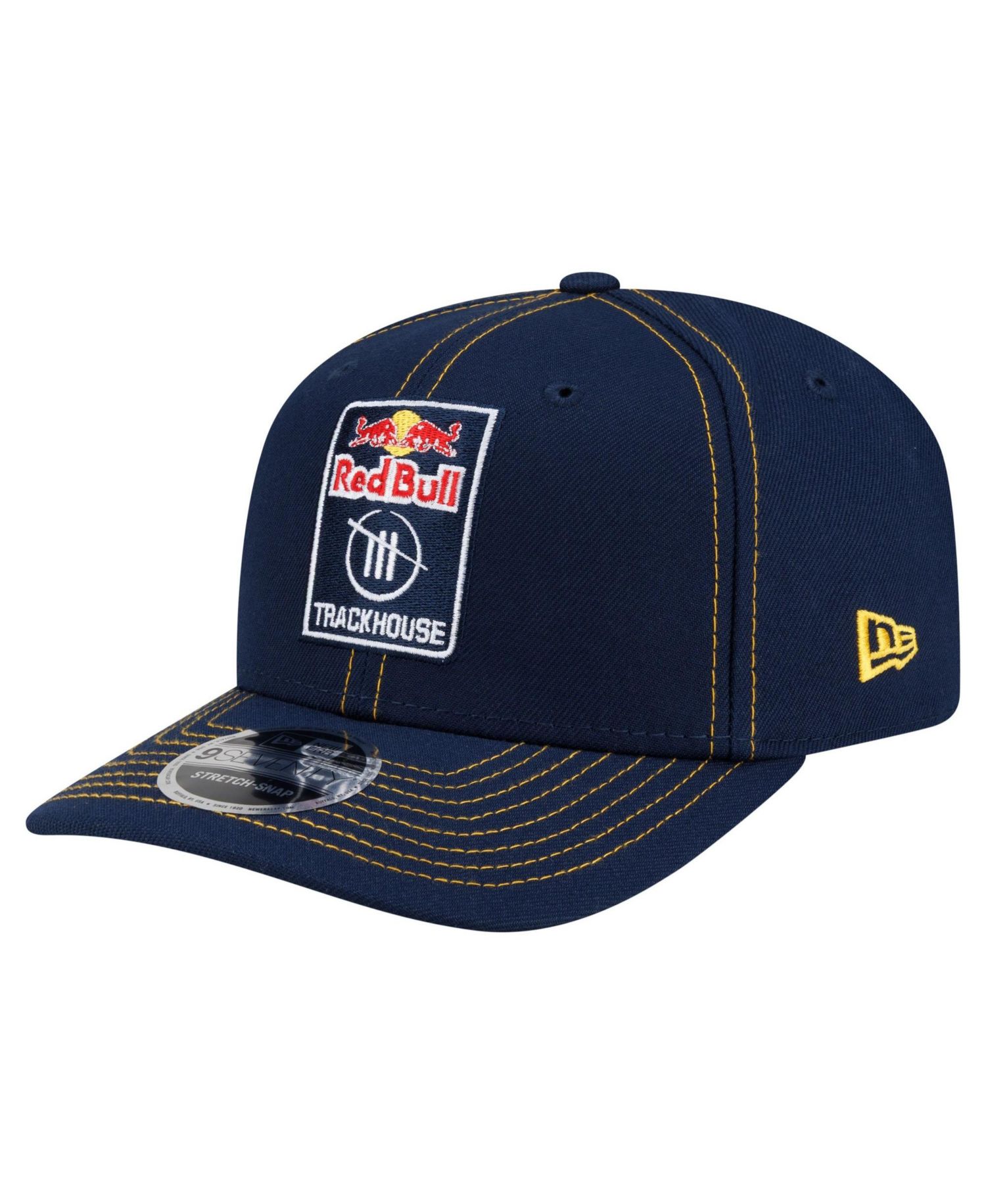 Men's Navy Connor Zilisch Trackhouse Driver Firesuit 9SEVENTY Adjustable Hat