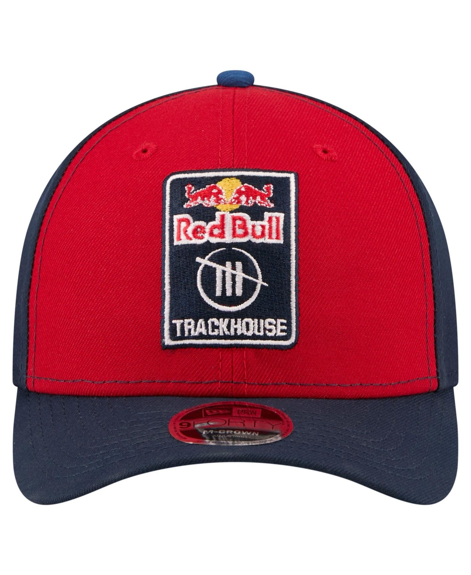 Men's Red/Navy Connor Zilisch Trackhouse Driver Number Side Patch 9FORTY M-Crown Adjustable Hat