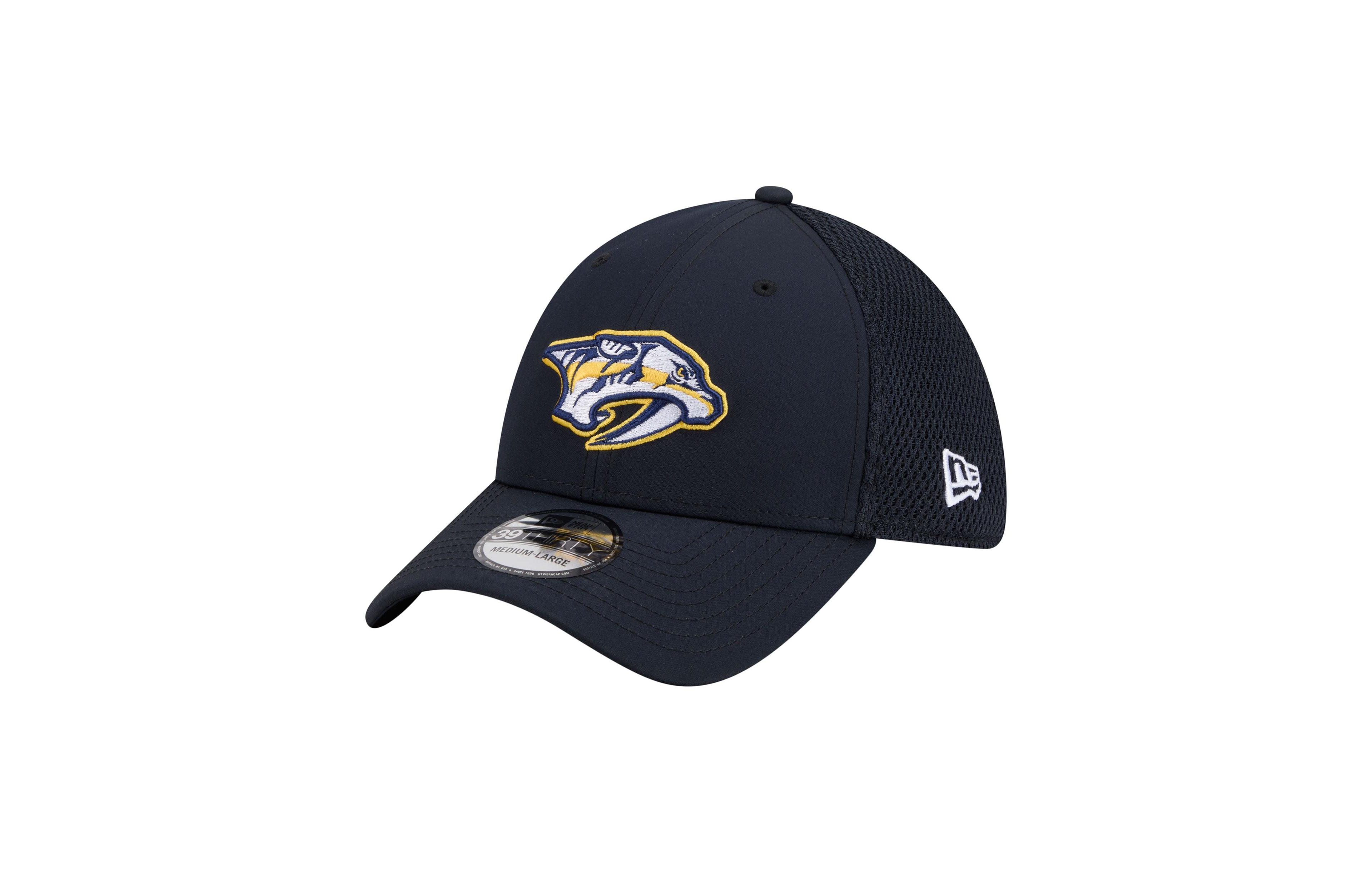 New Era Men's Nashville Predators 39THIRTY Stretch-Fit Baseball Cap