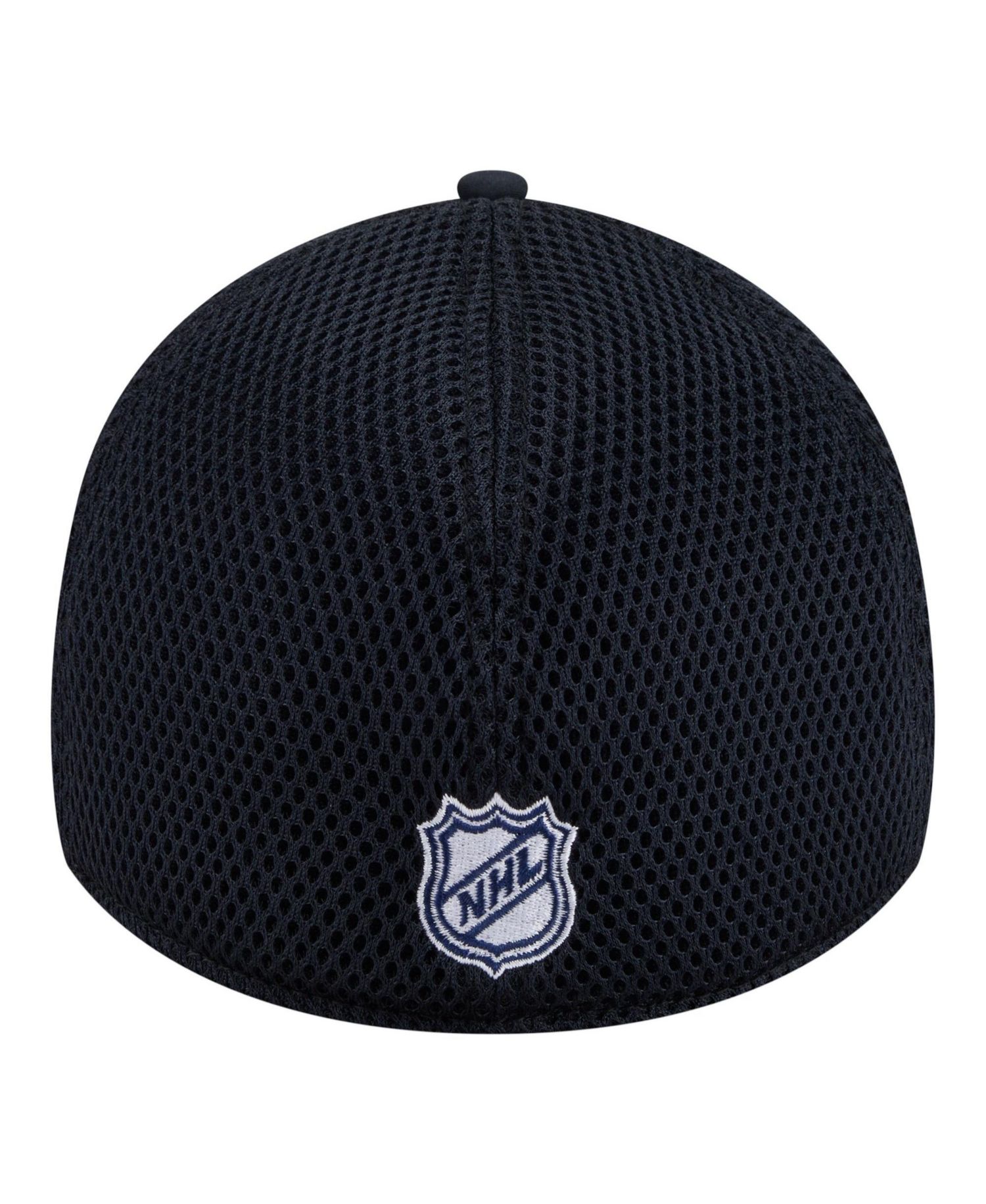 Men's Navy Washington Capitals Logo 39THIRTY Flex Hat