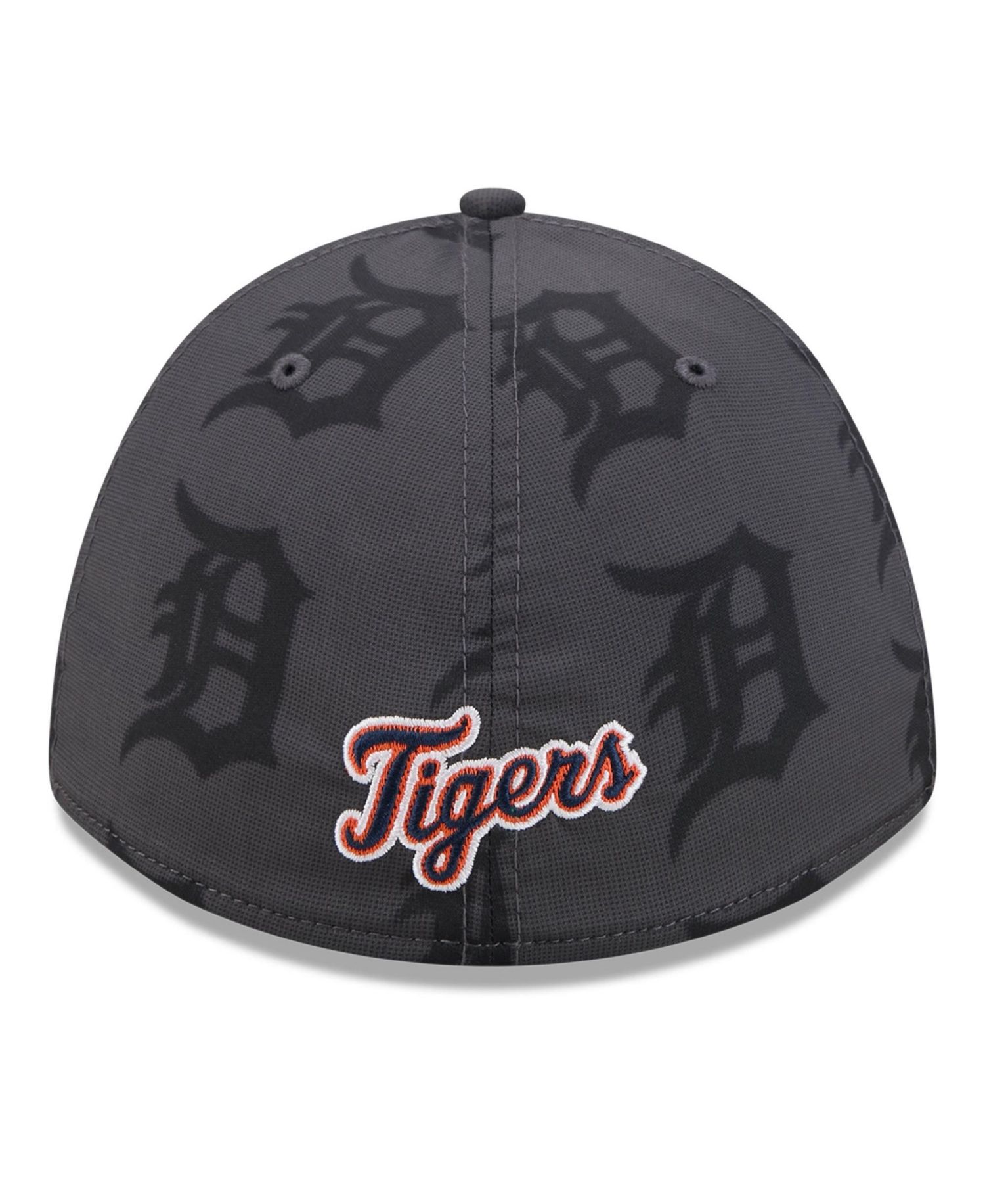 Men's Gray Detroit Tigers Halftone 39THIRTY Flex Hat