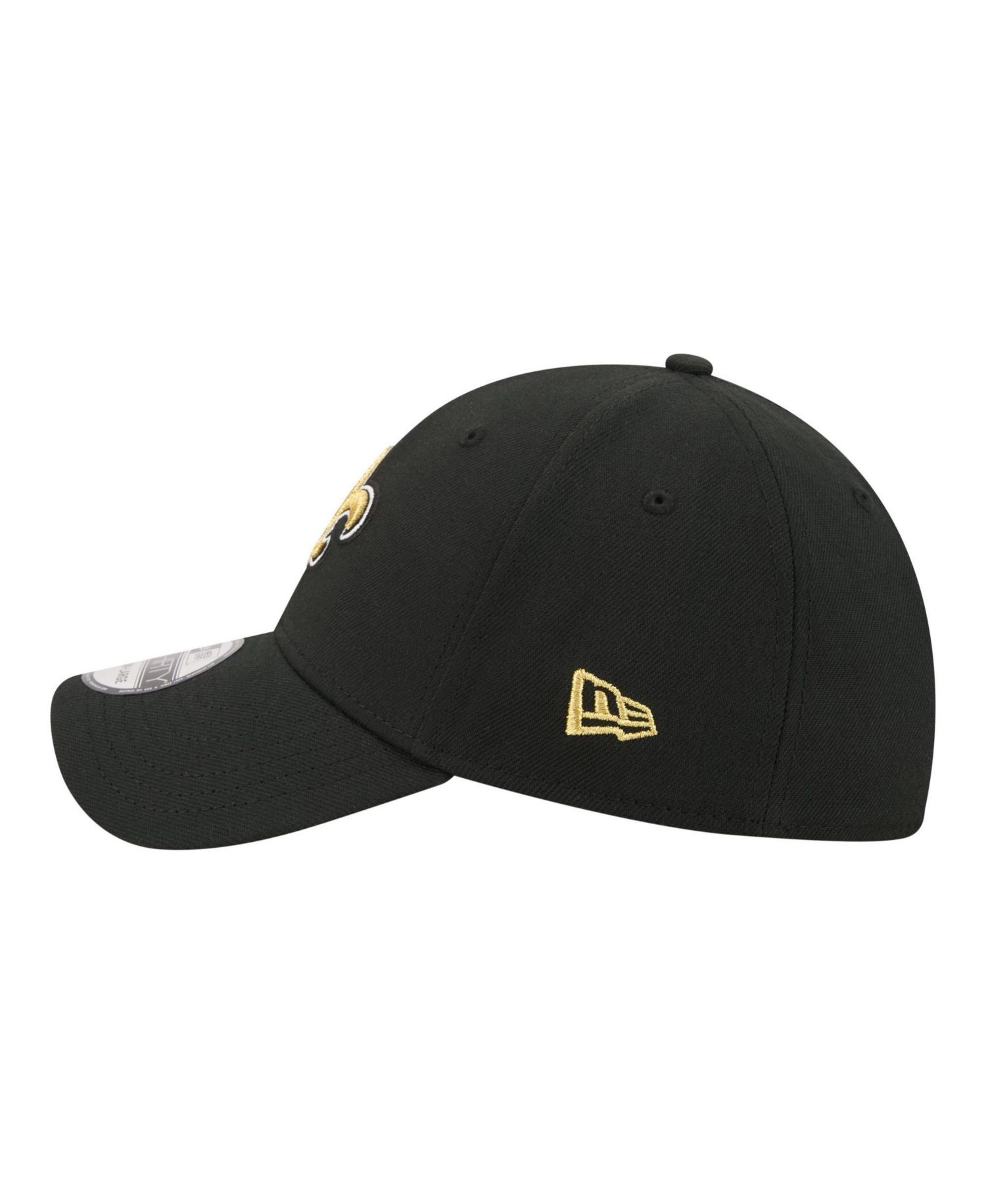 Men's Black New Orleans Saints Core Team 39THIRTY Flex Hat