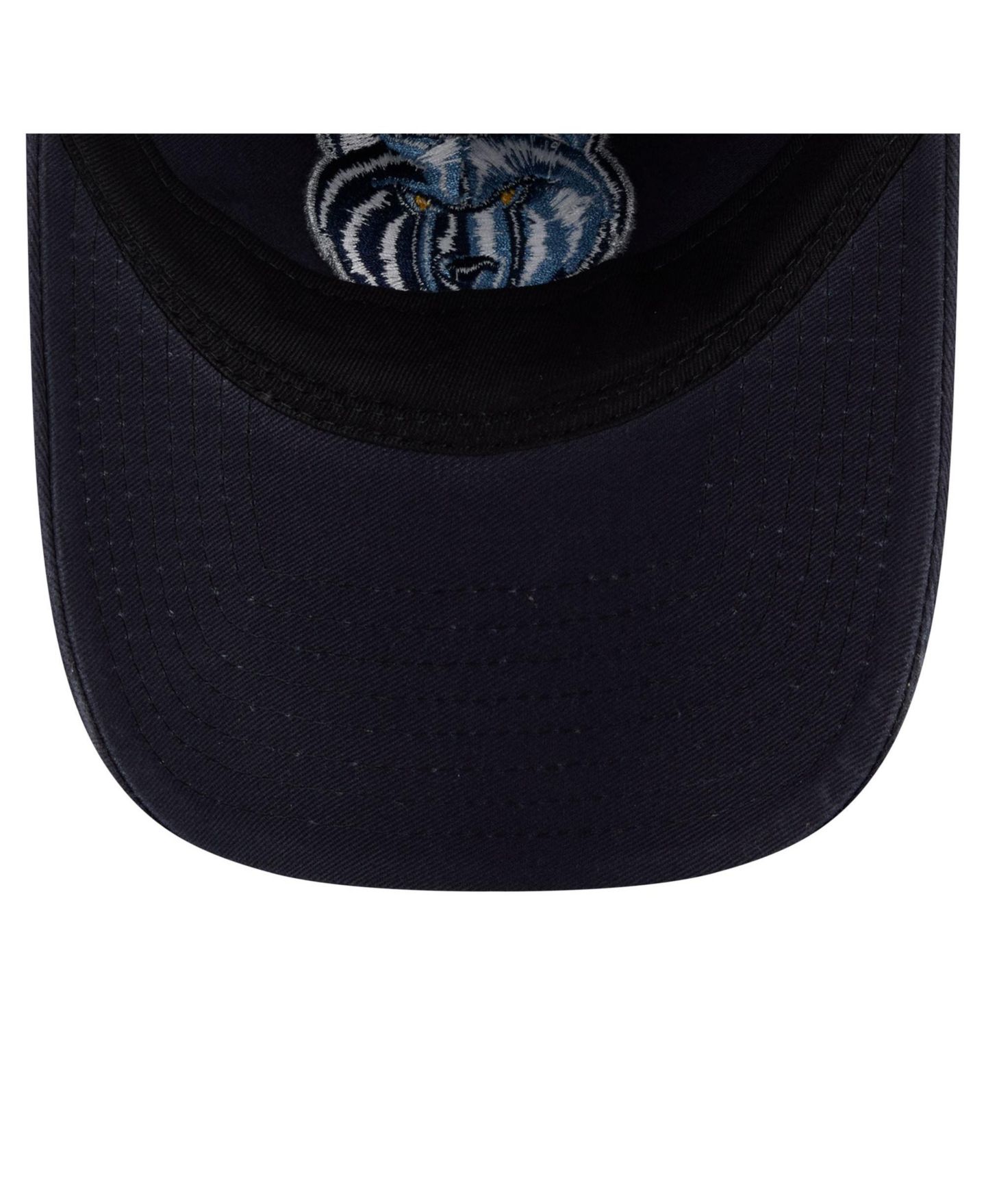 Мужская кепка New Era Navy Memphis Grizzlies Team 9TWENTY Adjustable Hat — фото 5
