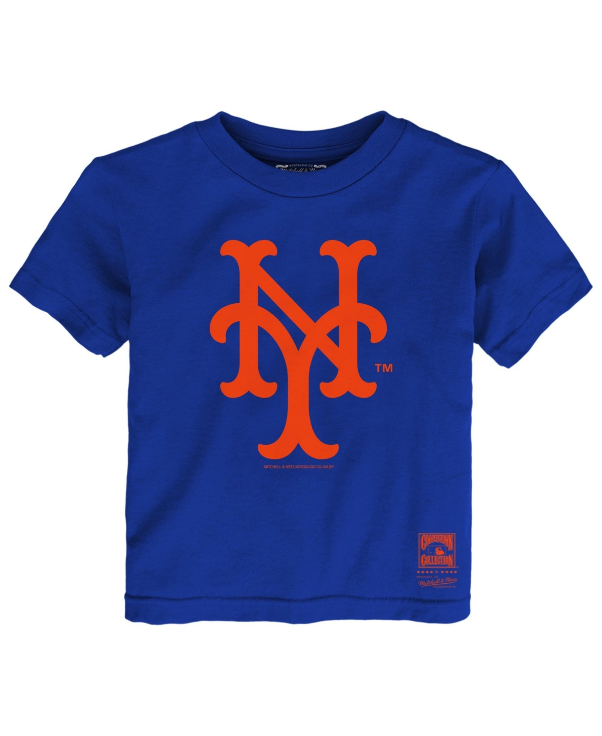 Mitchell & Ness Boys' and Girls' 2T-5T New York Mets Retro Classic-Fit T-Shirt