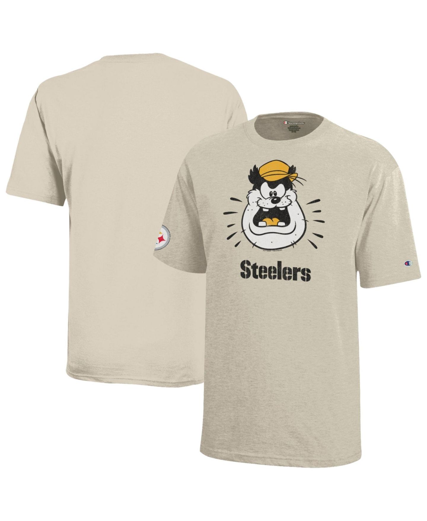 Детская футболка Champion Disney x Oatmeal Pittsburgh Steelers Pete — фото 1