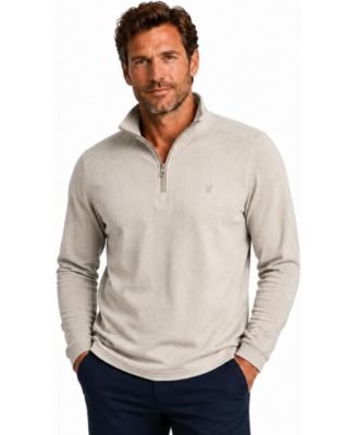 Men's Corduroy Quarter Zip Sweatshirt
