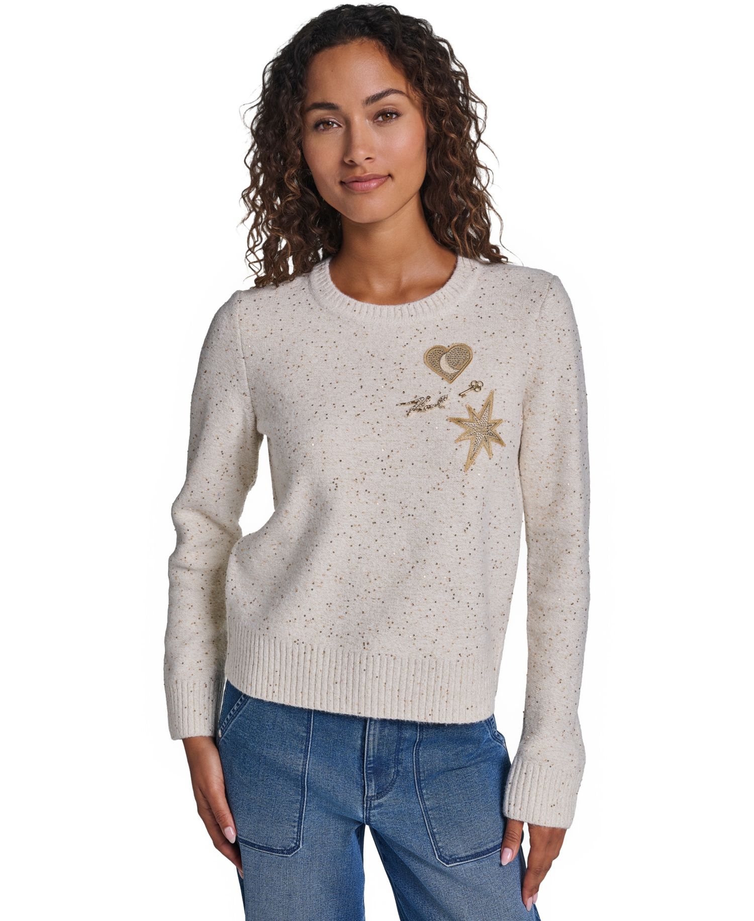 Мягкий Белый/Золотой