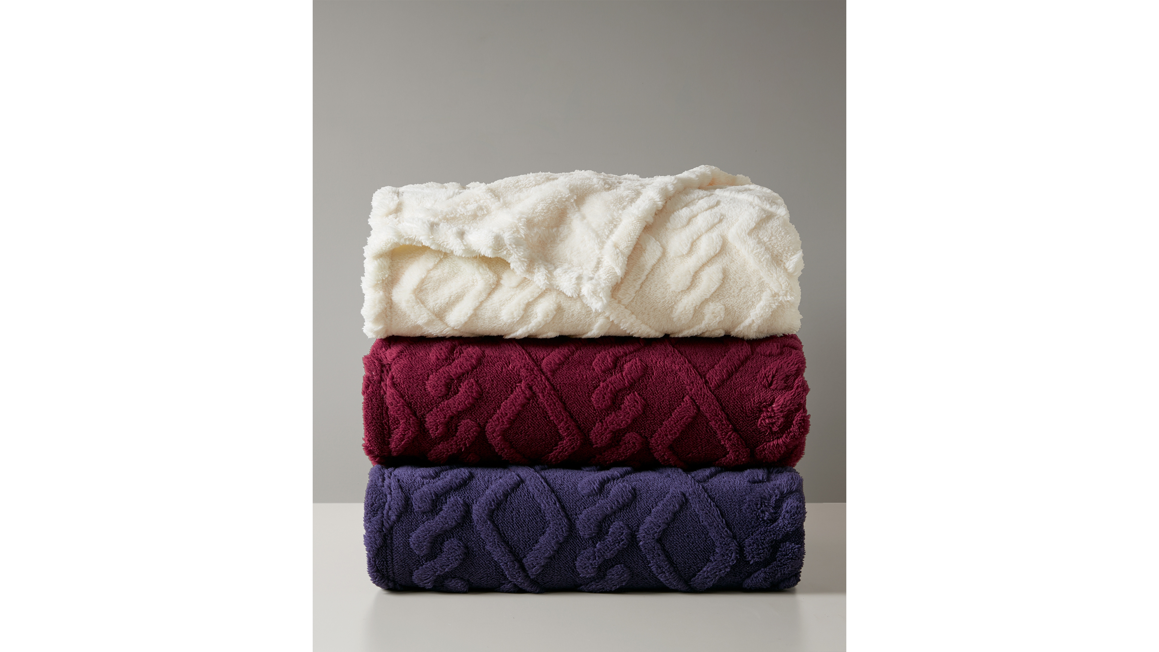 Premier Comfort Cozy Cable Throw Blanket, 50" x 60" (A $30.00 Value)