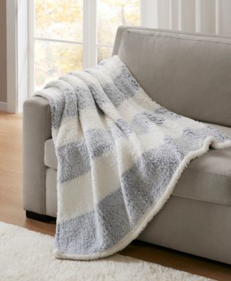Cozy Sherpa Throw, 50" x 60" 