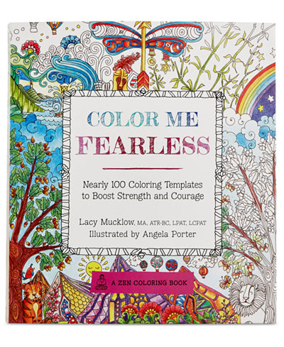 Quarto Color Me Fearless Coloring Book