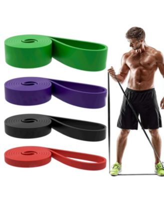 5 Pack Resistance Pull Up Bands Workout Set For Men Women Fitness
