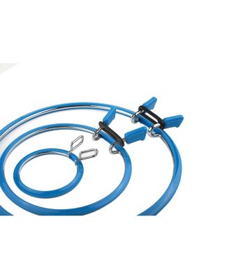 Metal Spring Tension Embroidery Hoop Quick Release Clip for Cross Stitch Crafting