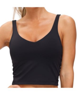 Longline Wirefree Padded Sports Bra