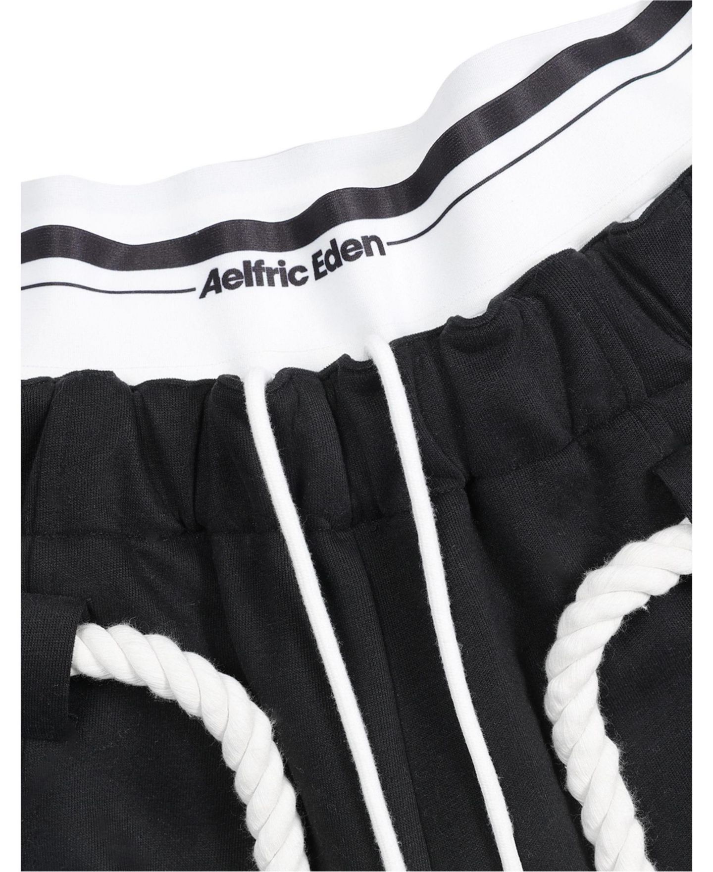 Женские брюки AELFRIC EDEN Baggy Wide-Leg Sweatpants, цвет: Чёрный — фото 6