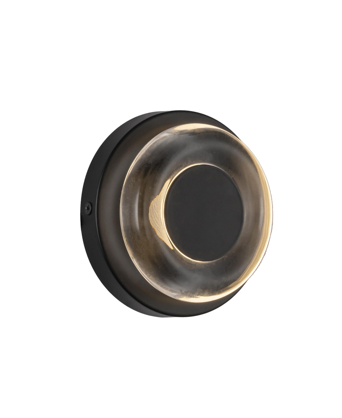 Kuzco Stephord 4-in /Clear Glass Dimmable Led Wall Sconce