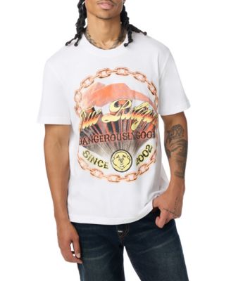 Men's Dangerously Good Graphic Glitter T-Shirt