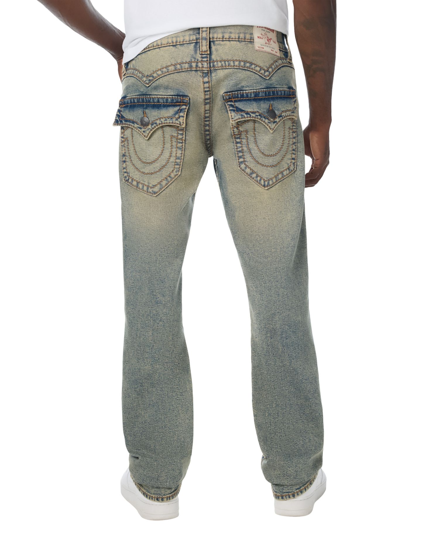 Men's Ricky Big T Jimmy Flap Straight-Leg Western-Inspired Denim Jeans