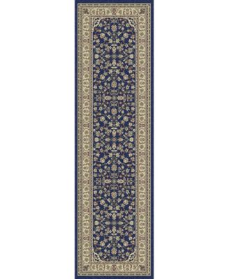 Umbria Kashan 2'2" x 7'7" Runner Rug