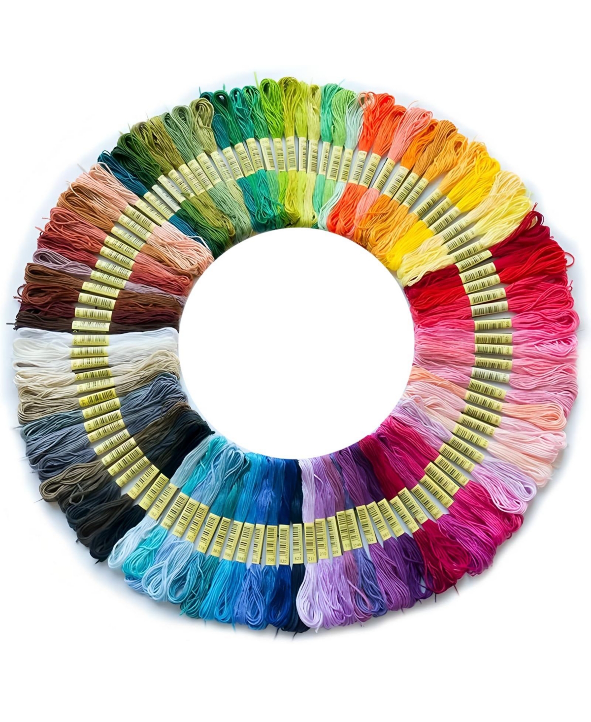 Aeelike 200 Color Embroidery Floss 6 Strand Craft Thread for Diy Bracelets Home Decor