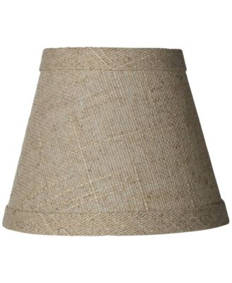Danni Fine Burlap Empire Clip Shade 3x5x4 (Clip-On)